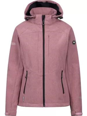 Dámská softshellová bunda TRESPASS FRYATT LIGHT MULBERRY MARL