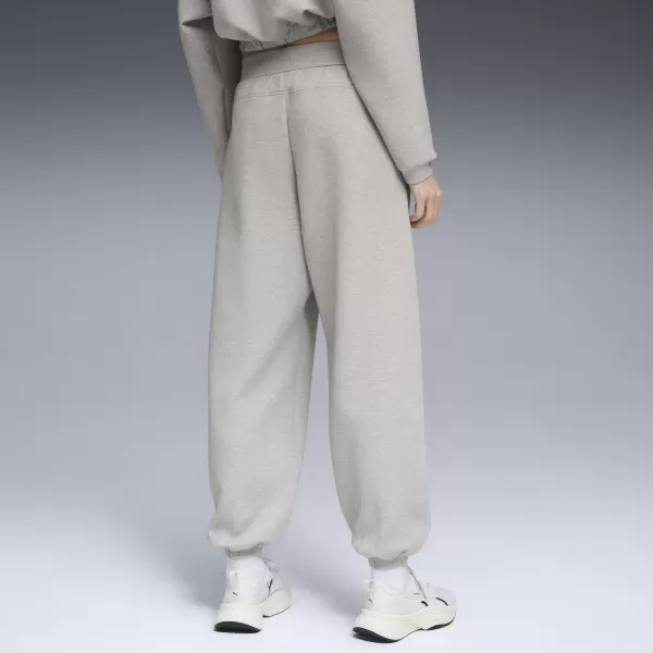  Dámské tepláky PUMA W CLOUDSPUN JOGGER 52750304 LIGHT GRAY HEATHER 