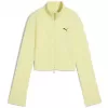 Dámské bunda PUMA DARE TO SLIM CROPPED TRACK JACKET 63214635 GOLD MOON