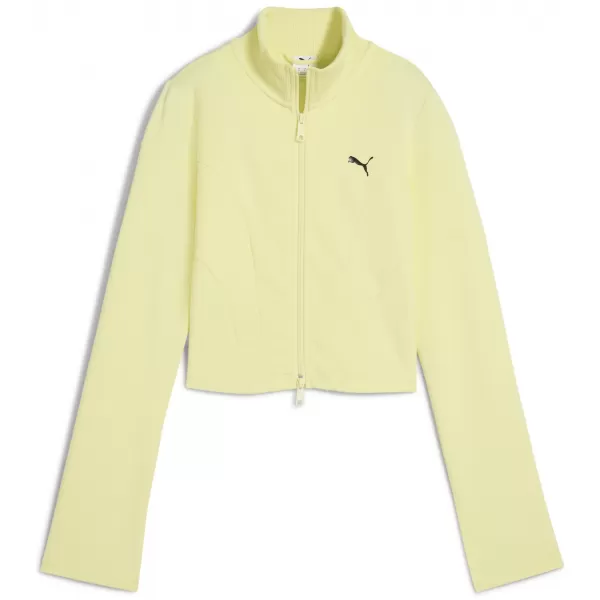  Dámské bunda PUMA DARE TO SLIM CROPPED TRACK JACKET 63214635 GOLD MOON 