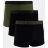 Pánské boxerky UNDER ARMOUR M UA PERF COTTON (3KS) 1383891-005 BLACK W/MARINE OD
