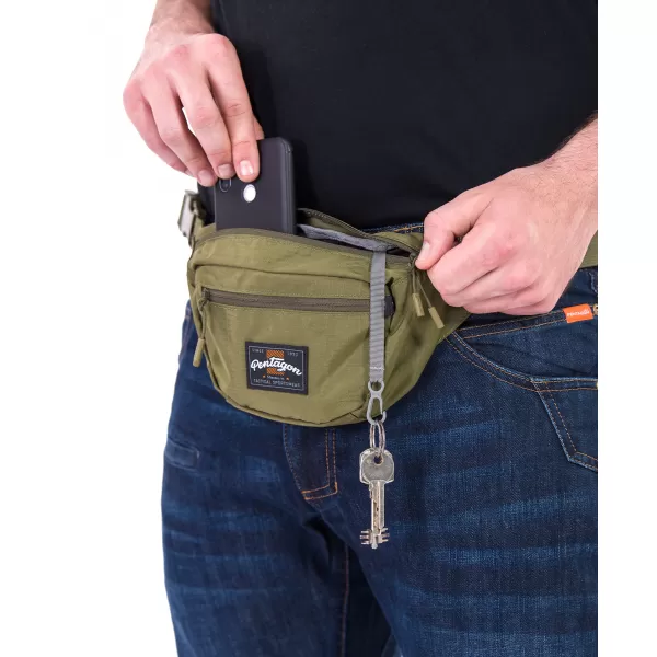  Pouzdro PENTAGON MINOR TRAVEL POUCH  K17080 BLACK 