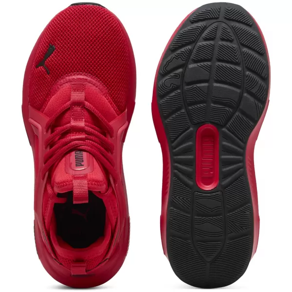  Dětské boty PUMA SOFTRIDE ENZO 5 JR 40151002 FOR ALL TIME RED/PUMA BLACK 