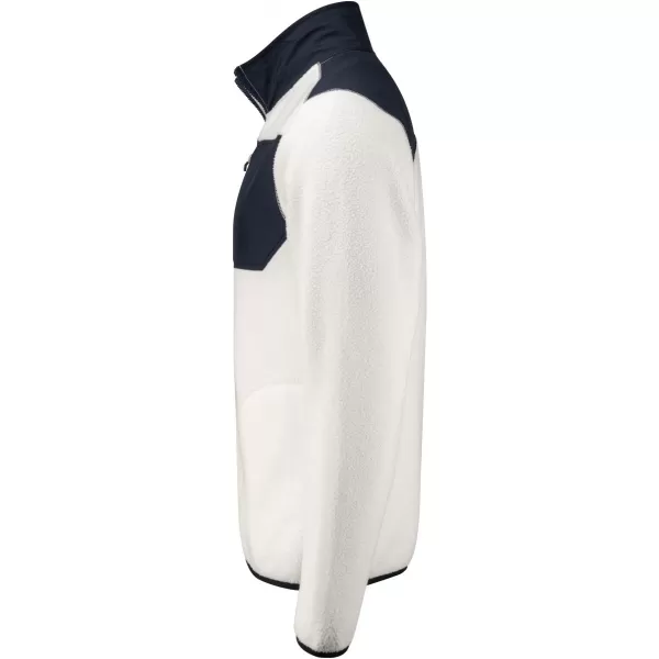  Pánská fleecová mikina CUTTER & BUCK | CASCADE SHERPA MEN SHELL WHITE 