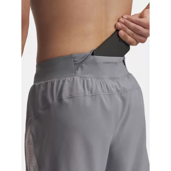  Pánské kraťasy UNDER ARMOUR UA LAUNCH PRO 7'' SHORTS 1376508-036 ŠEDÁ 