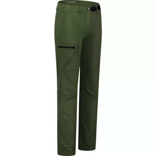  Dámské outdoorové kalhoty NORDBLANC OPAL NBSPL8193 ZELENÝ DEN 