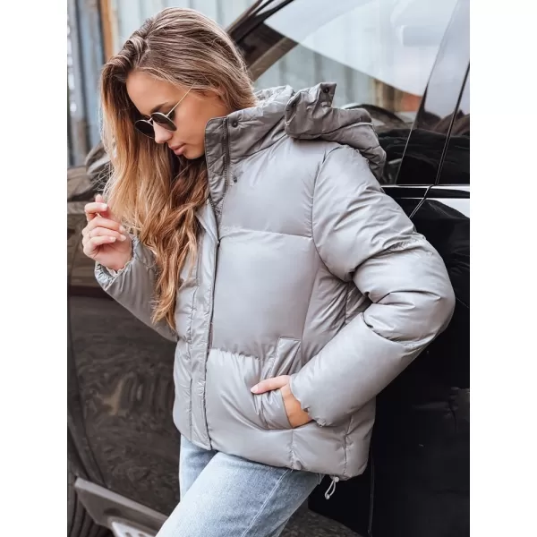  Dámská bunda DSTREET TMAVĚ ŠEDÁ 