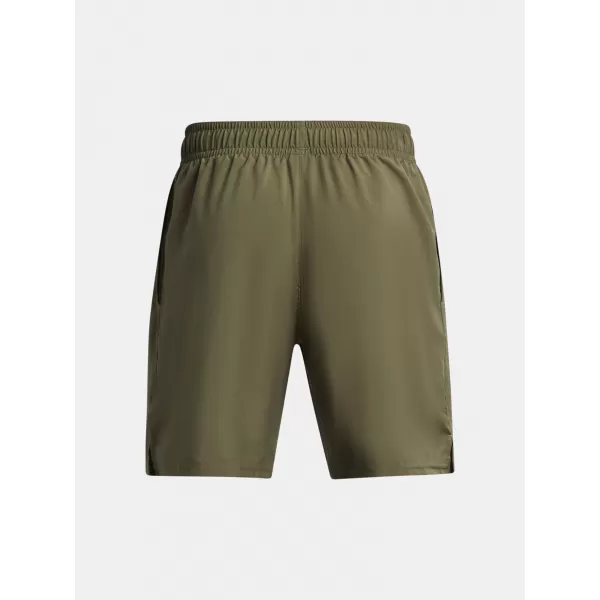 Pánské kraťasy UNDER ARMOUR UA WOVEN WDMK SHORTS 1383356-390 ZELENÁ 