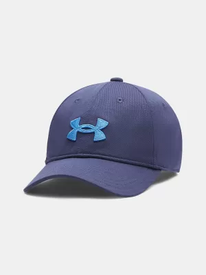 Chlapecká kšiltovka UNDER ARMOUR B BLITZING LOW ADJ 1376712-403 MODRÁ