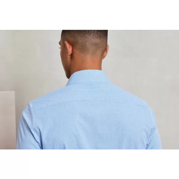  Pánská košile Premier | PR 220 LIGHT BLUE/WHITE 