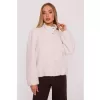 Dámský kabát MOE M885 BEIGE