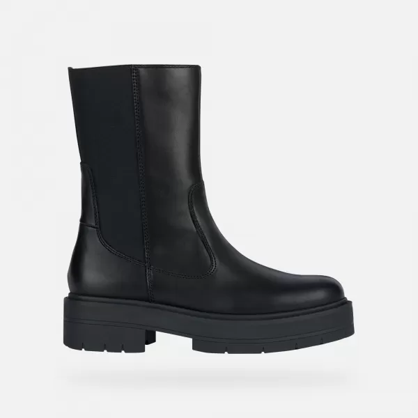  Dámská kotníková obuv GEOX G004255 ČERNÁ 