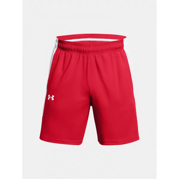  Pánské kraťasy UNDER ARMOUR UA BASELINE SHORT 1383389-600 ČERVENÁ 