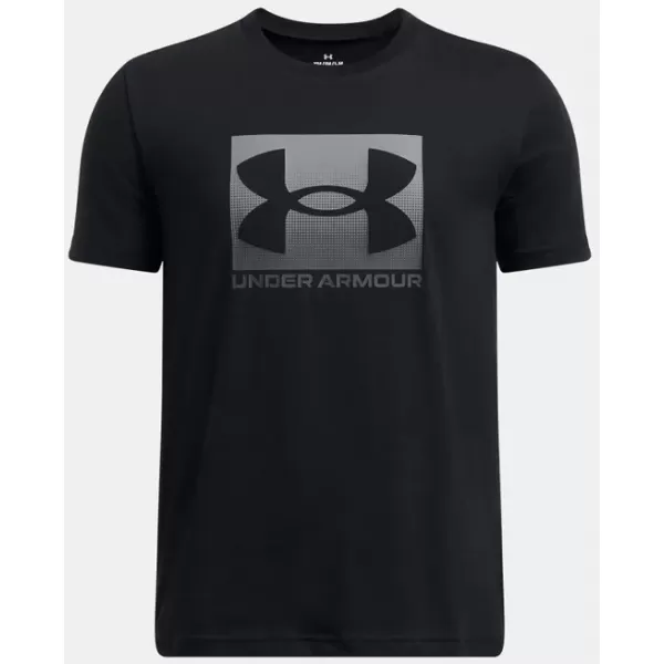  Chlapecké triko UNDER ARMOUR UA B BOXED SPORTS UPDATE SS 1388672-001 ČERNÁ 