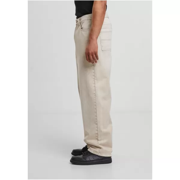  Pánské džíny URBAN CLASSICS TB4461 WHITE DIRTY WASHED 