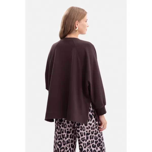  Dámská mikina BEWEAR B306 DARK CHOCOLATE 