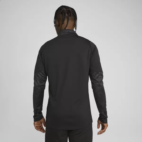  Pánská mikina PUMA TEAMCUP TRAINING 1/4 ZIP TOP 659164_03 PUMA BLACK/PUMA SILVER 