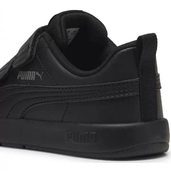  Dětské boty PUMA COURTFLEX V3 V PS 39764201 PUMA BLACK/BLACK/CAST IRON 