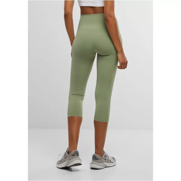  Dámské kalhoty URBAN CLASSICS TB7808 MATCHA GREEN 