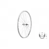 Zapletené kolo přední KLS DRAFT V-brake F, 28/29", silver SILVER