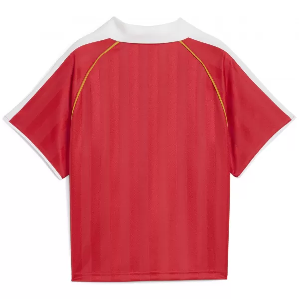  Dámský dres PUMA T7 RELAXED FOOTBALL JERSEY 63215711 FOR ALL TIME RED 