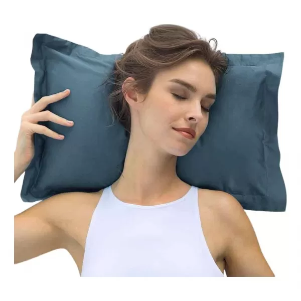  Cestovní polštář TRAVEL BLUE HYPNO SLEEP PILLOW DARK BLUE/GREY 