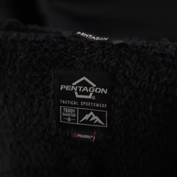  Mikina PENTAGON TEDDY POLARTEC ALPHA SWEATER K08062 BLACK 