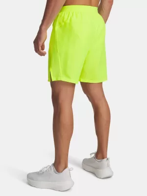 Pánské kraťasy UNDER ARMOUR UA LAUNCH 7 SHORTS žlutá
