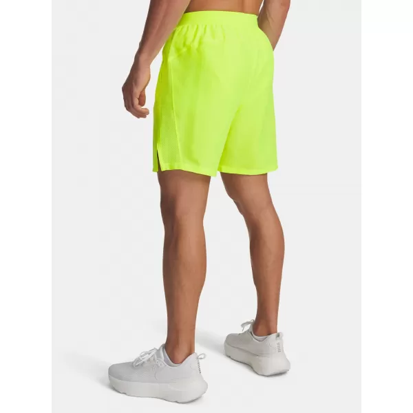  Pánské kraťasy UNDER ARMOUR UA LAUNCH 7 SHORTS žlutá 