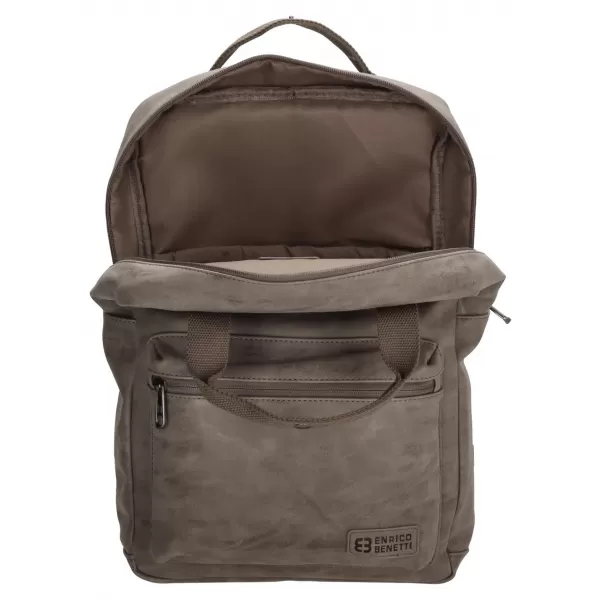  Batoh ENRICO BENETTI ROTTERDAM 13 NOTEBOOK BACKPACK MEDIUM TAUPE 