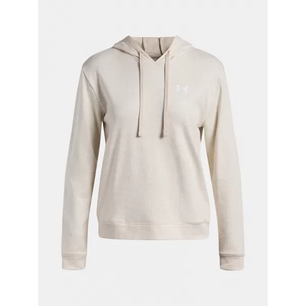  Dámská mikina UNDER ARMOUR UA RIVAL TERRY HOODIE 6005511-783 HNĚDÁ 