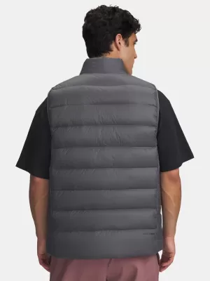 Pánská vesta UNDER ARMOUR LEGEND DOWN VEST 1385838-025 ŠEDÁ