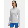Dámské triko UNDER ARMOUR UA LAUNCH PRO HALF ZIP 1379349-014 ŠEDÁ