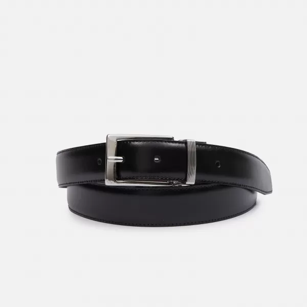  Pánský pásek GEOX G003667 ČERNÁ 