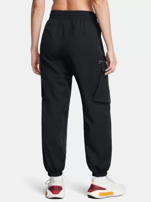 Dámské sportovní kalhoty UNDER ARMOUR UNSTOPPABLE CARGO PANT 1386481-001 ČERNÁ