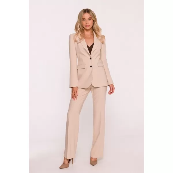  Dámské sako STYLOVE S417 BEIGE 