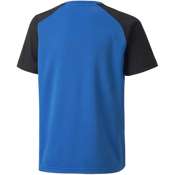  Dětský dres PUMA TEAMPACER JERSEY JR 70492602 ELECTRIC BLUE /BLACK/ WHITE 