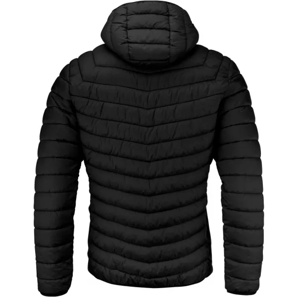  Pánská prošívaná bunda CUTTER & BUCK | MOUNT ADAMS JACKET MEN BLACK 