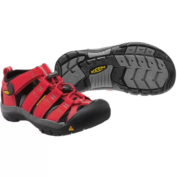  Dětské boty sandále KEEN NEWPORT H2 JR RIBBON RED GARGOYLE 