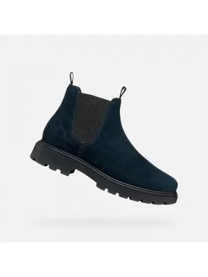 Pánské boty GEOX SPHERICA EC7 G011182 TMAVĚ MODRÁ