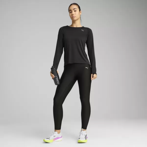  Dámské triko PUMA W RUN VELOCITY LONG SLEEVE (POLY) 52658101 PUMA BLACK 