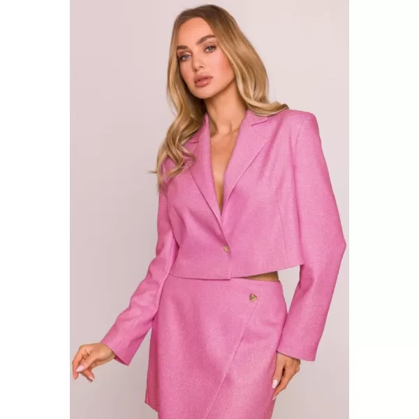  Dámské sako MOE M853 Fuchsia 