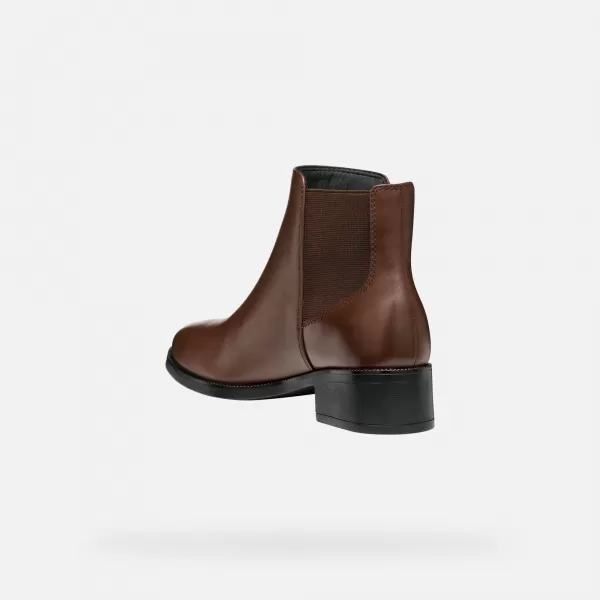  Dámské boty GEOX CAMEXIA NP ABX G009579 HNĚDÁ 