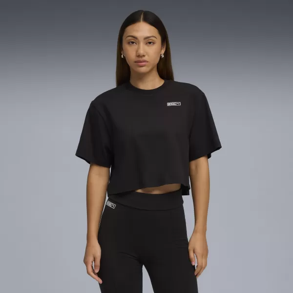  Dámské triko PUMA X ROSÉ TEE 63380601 PUMA BLACK 