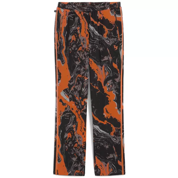  Pánské tepláky PUMA LAFRANCE HEEM ERA SWEAT 63247201 ORANGE GLO/AOP 