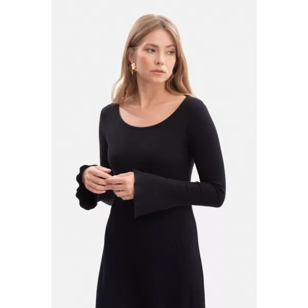  Dámské šaty BEWEAR B308 BLACK 