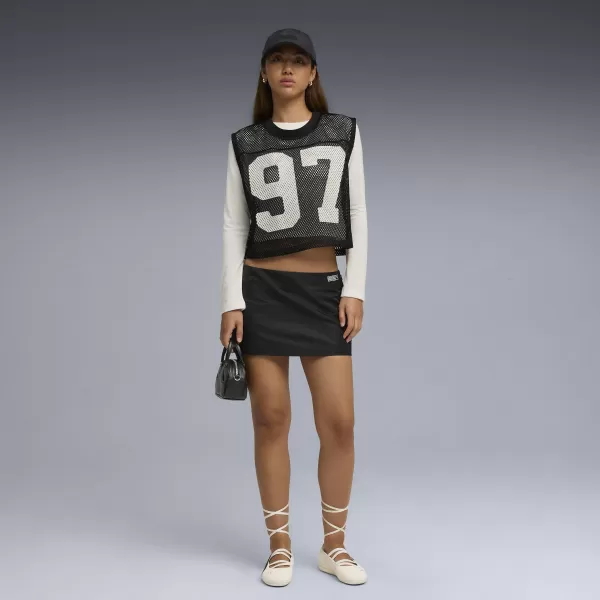  Dámská sukně PUMA X ROSÉ MICRO MINI SKIRT 63379801 PUMA BLACK 