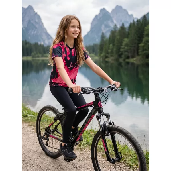  Dětské funkční triko premium ALTISPORT VOJ/ALK076TR01 HOT-PINK 