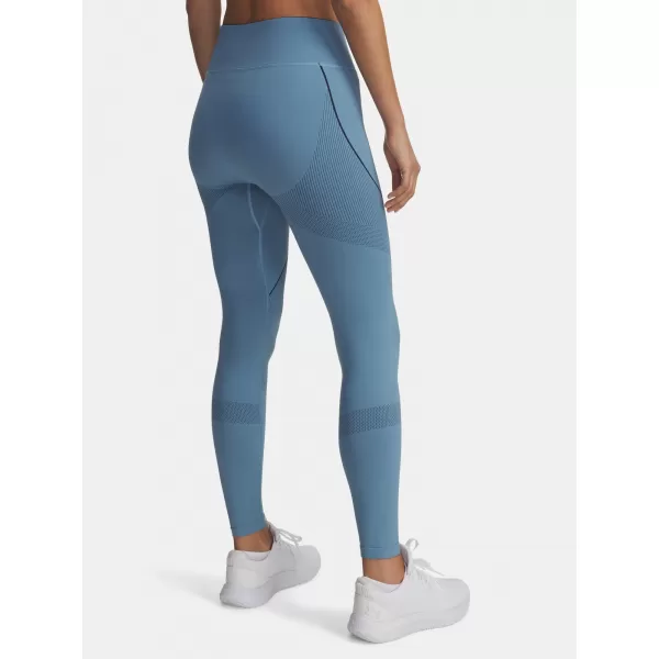  Dámské legíny UNDER ARMOUR UA VANISH SEAMLESS LEGGING 6000646-418 MODRÁ 