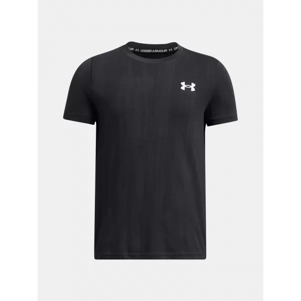  Chlapecké triko UNDER ARMOUR VANISH SEAMLESS SS 1388130-001 ČERNÁ 